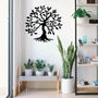 Wallity Tree Metal Wall Decor Negro